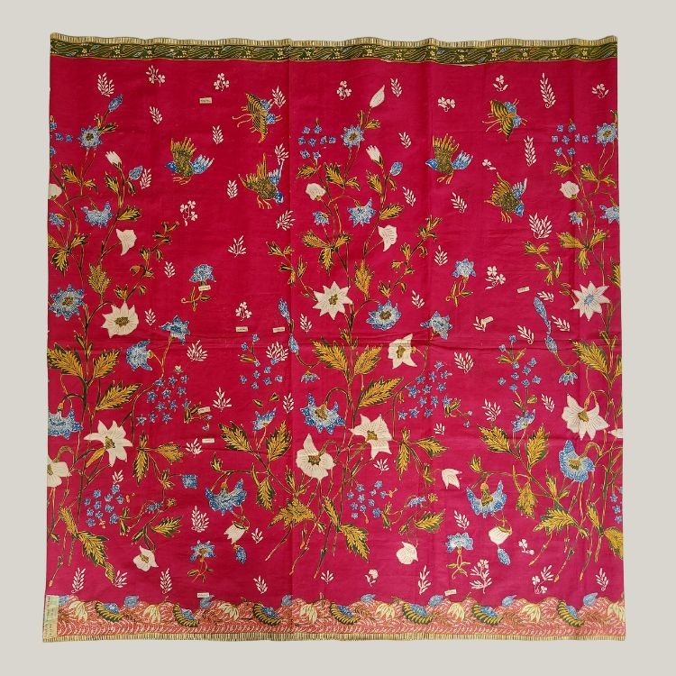 Vintage Magenta Kudus Dutch Saroong