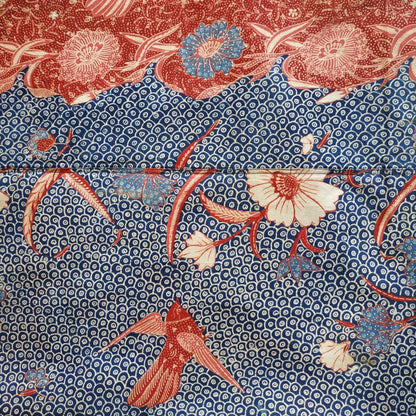 Vintage 50s Bangbiron Dutch Style Buketan Batik Saroong