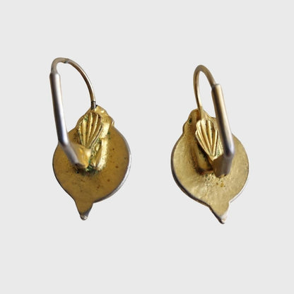 Vintage Mini Flower Stud Earrings