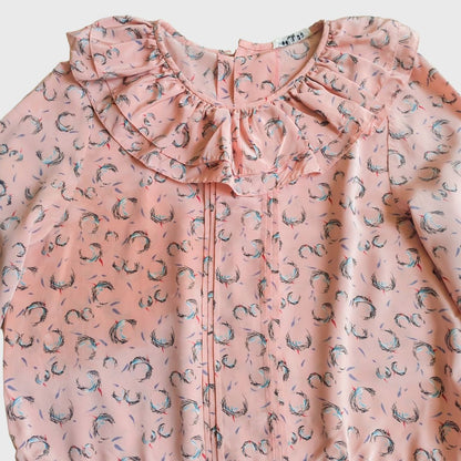 Vintage Pink Waist Dress