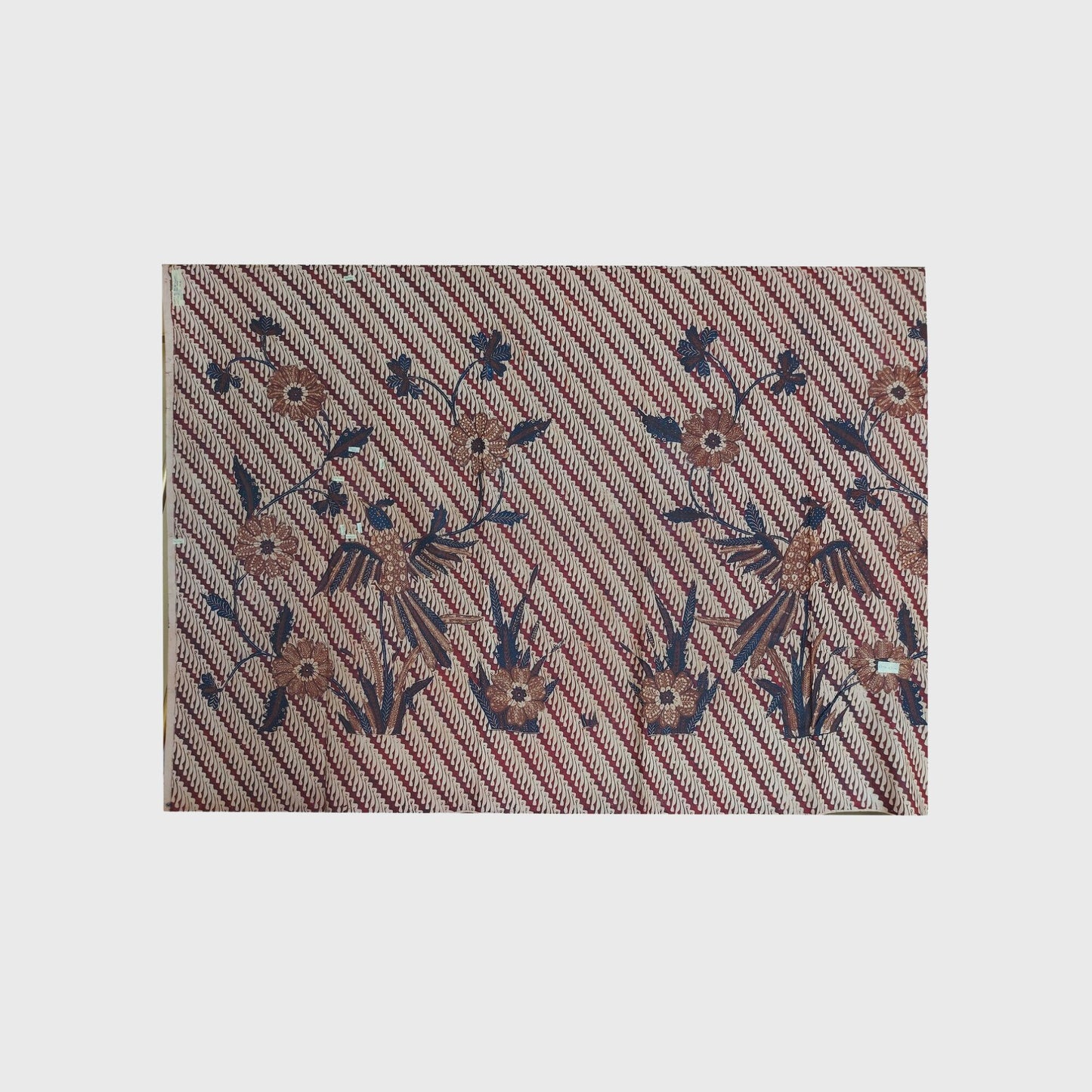 Vintage Hand Drawn Old Banyumasan Batik with Parang Motif