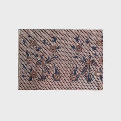 Vintage Hand Drawn Old Banyumasan Batik with Parang Motif