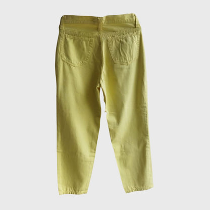 Vintage Yellow Denim