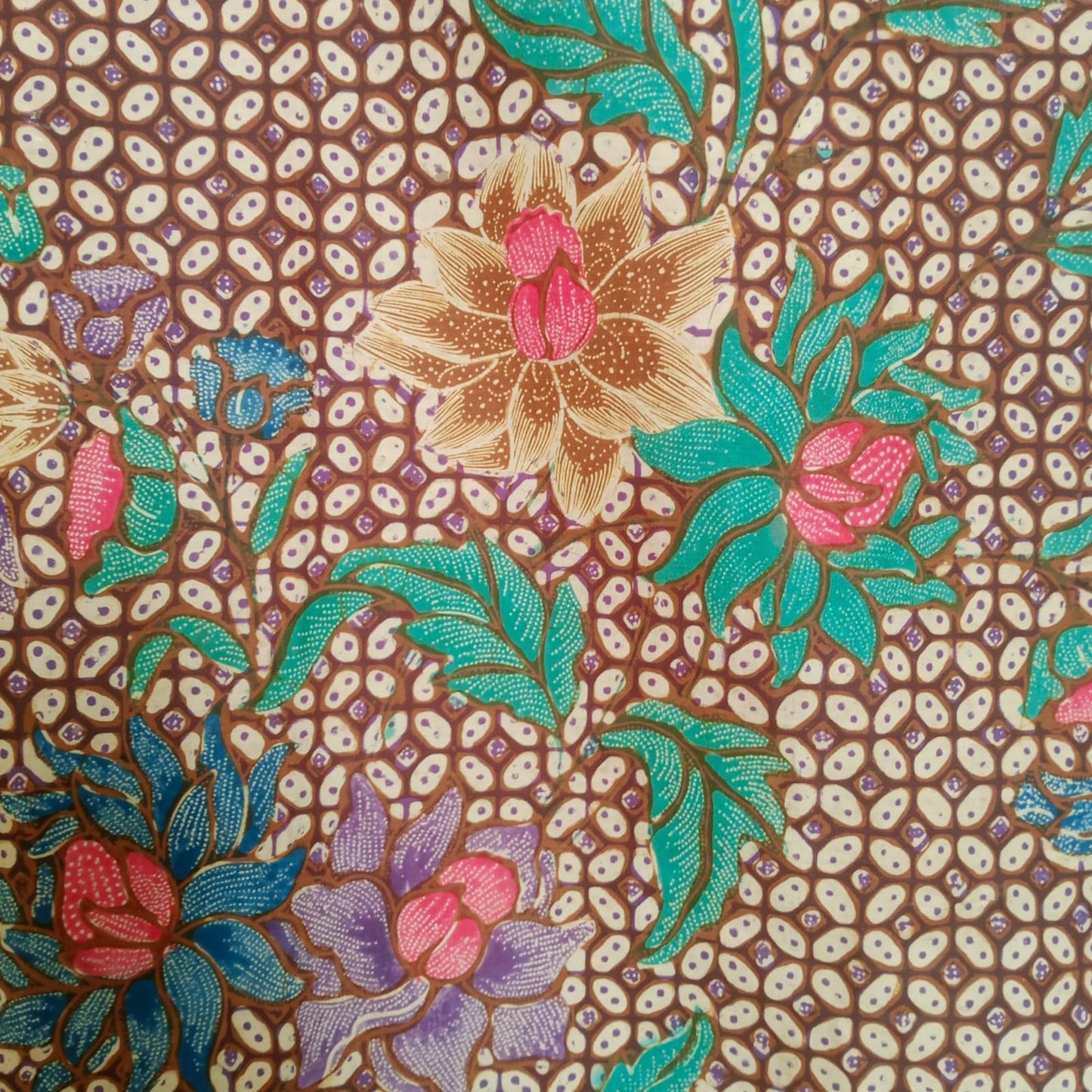 Vintage Demakan Tua Kawung Batik Saroong