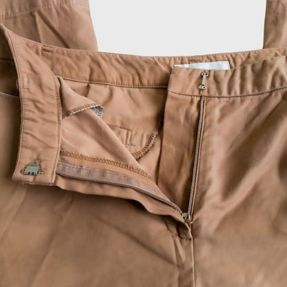 Vintage Brown Cotton Trousers
