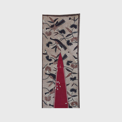 Vintage Hand Drawn Banyumas Materos Batik Shawl