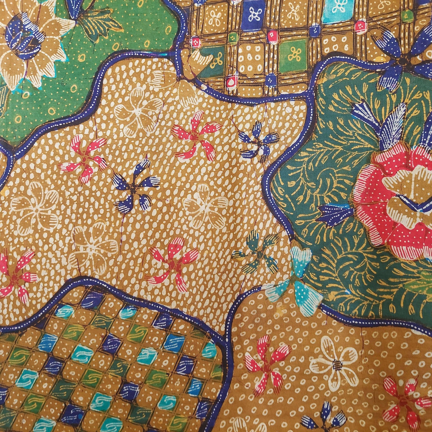 Batik Semarangan 50s Sekarjagad Pagi Sore