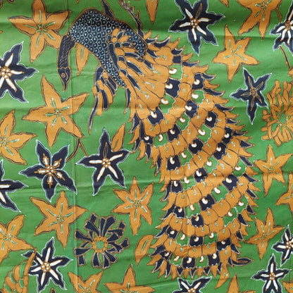 Vintage Green Peacock Pesisir Batik
