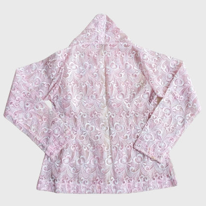 Vintage Pink Lace Kebaya Kutubaru
