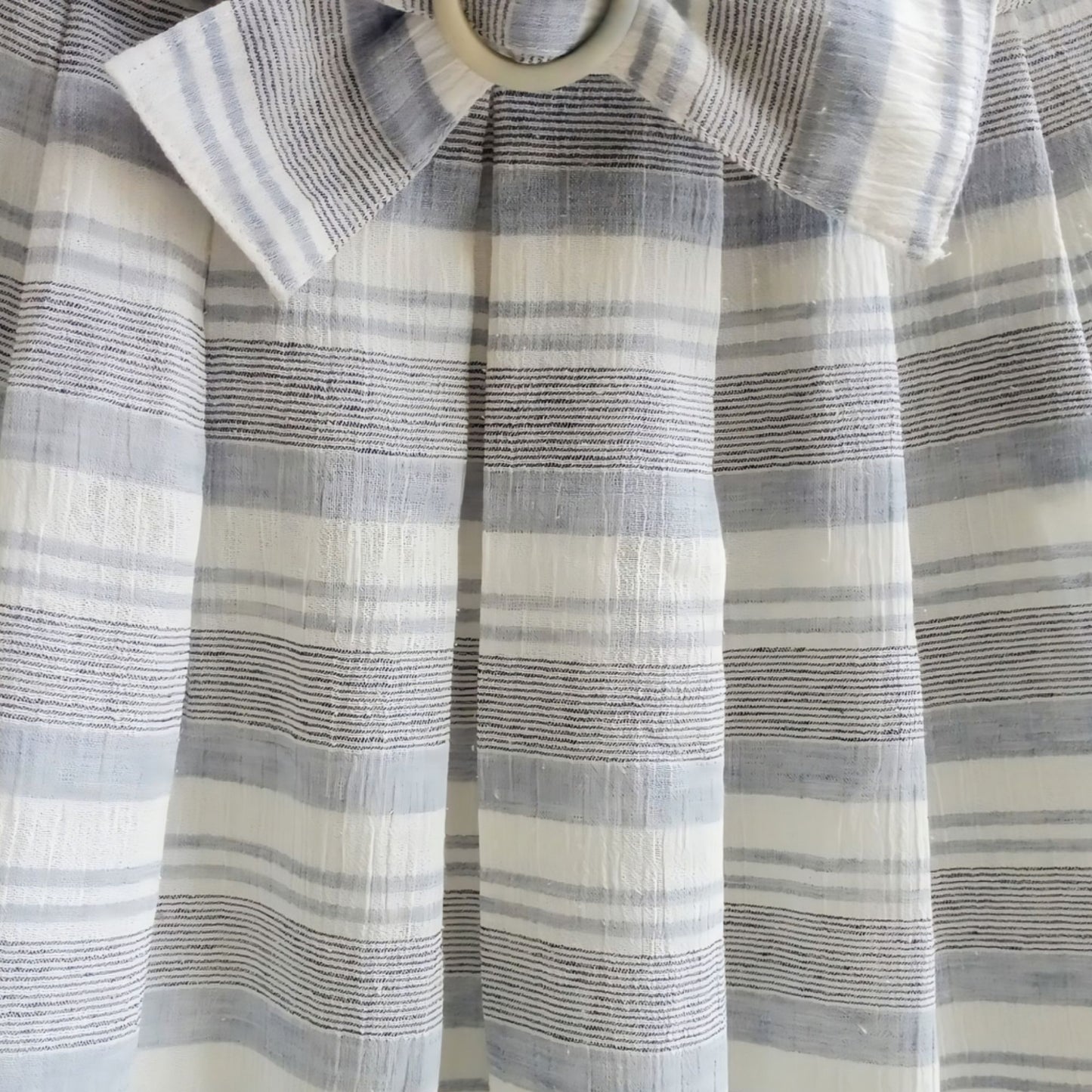 Vintage Blue Striped Skirt