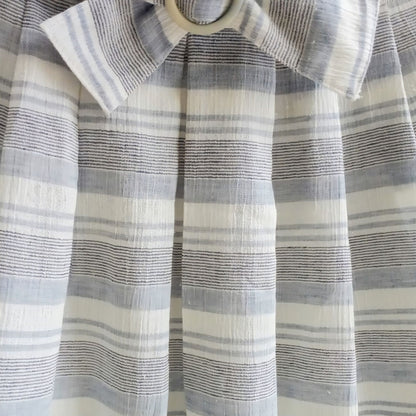 Vintage Blue Striped Skirt