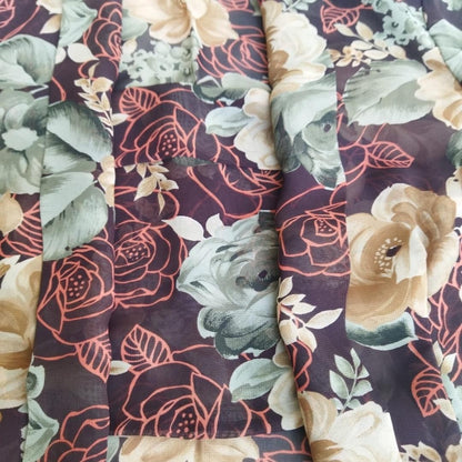 Kebaya Kutubaru Coklat