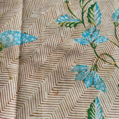 Vintage 1940s Tumpal Lereng Buketan Dutch Saroong