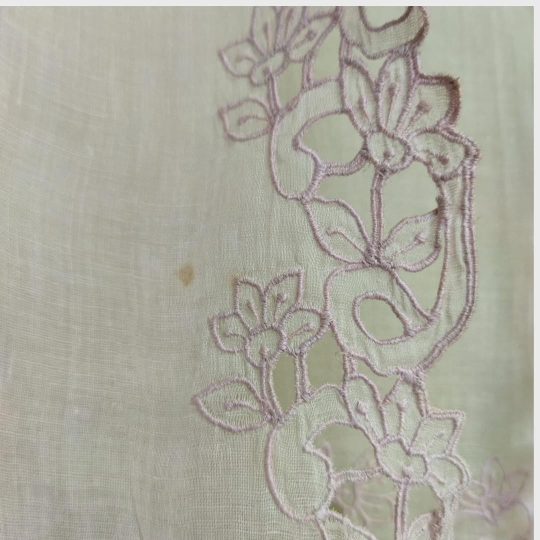 Vintage Kebaya Kerancang Soft Pink