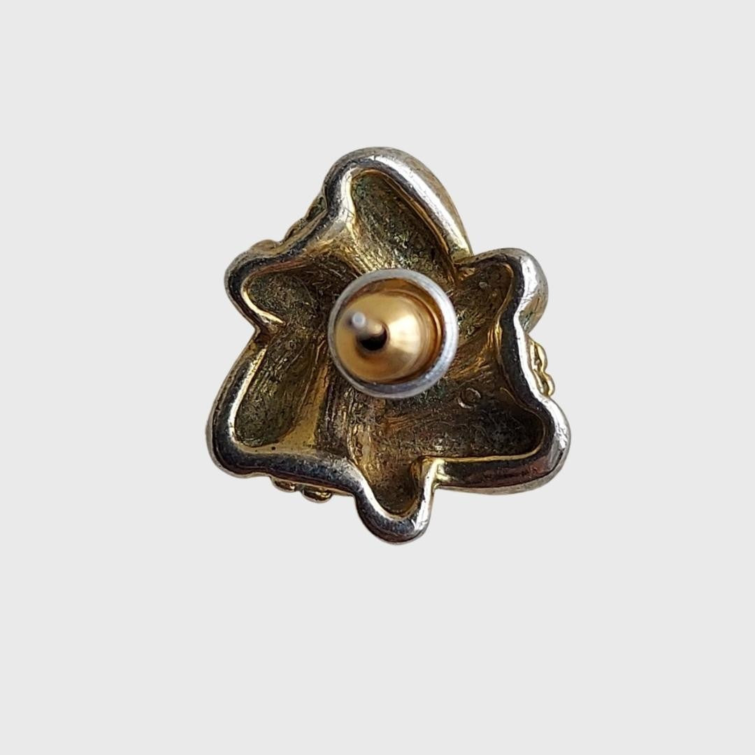 Vintage Mini Flower Stud Earrings