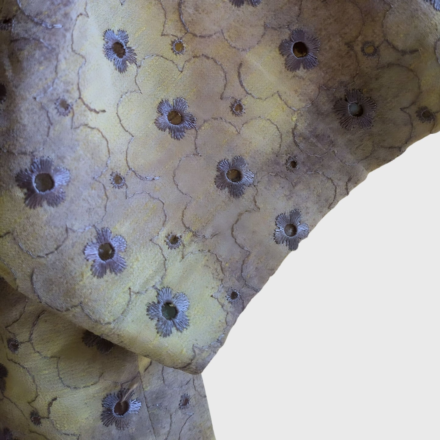 Vintage Purple Lace Blouse