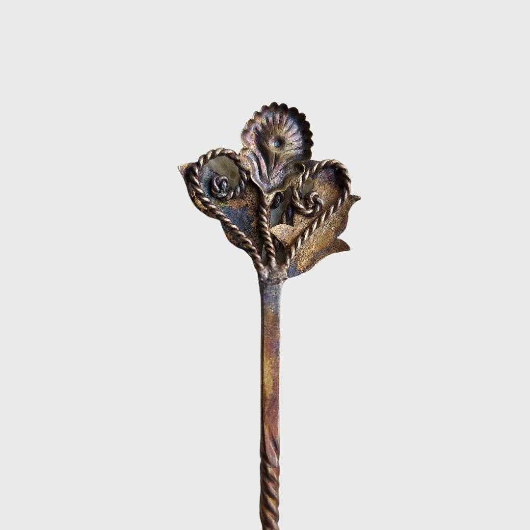 Vintage Single Floral Hairpin