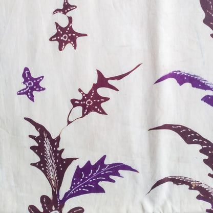 Vintage Purple Phoenix Shawl
