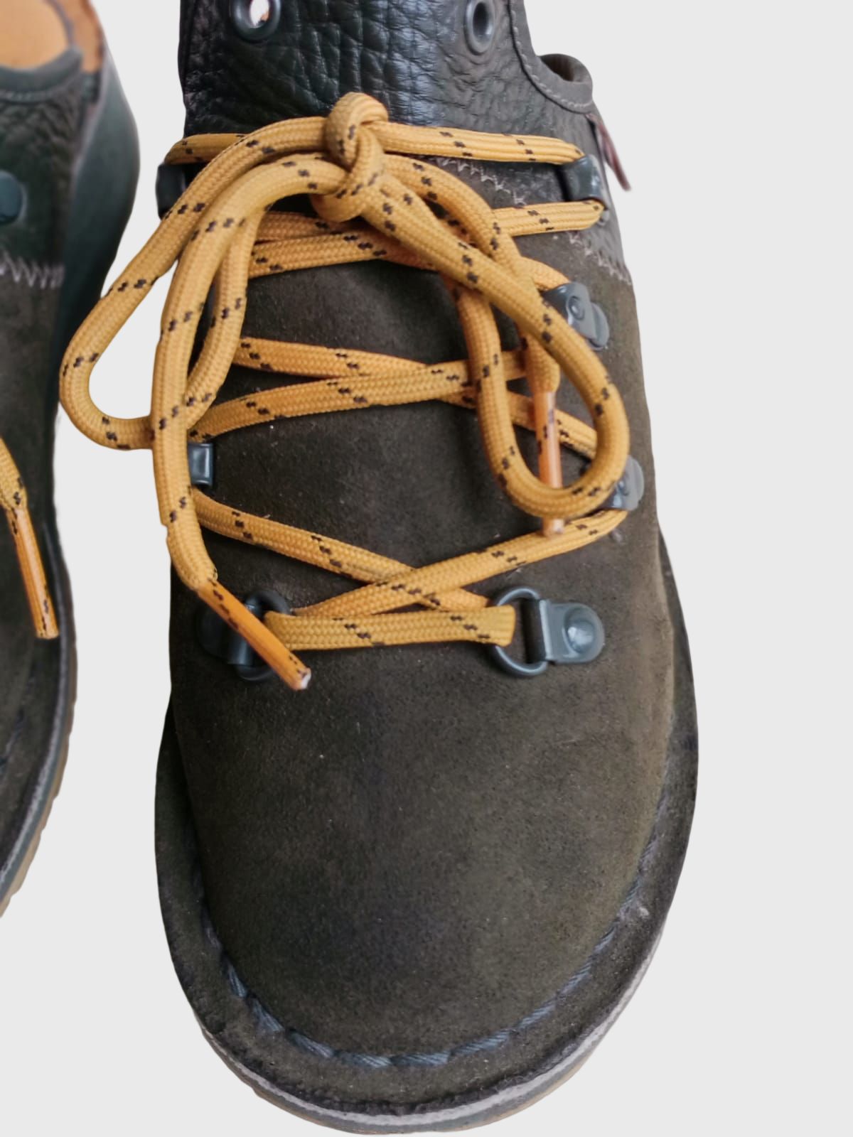 1990s Mule Canvas Army Green Sneakers