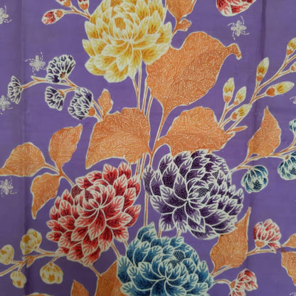 Vintage Indonesian Hand Drawn Javanese Batik Saroong Kedungwoeni with Buketan Motif
