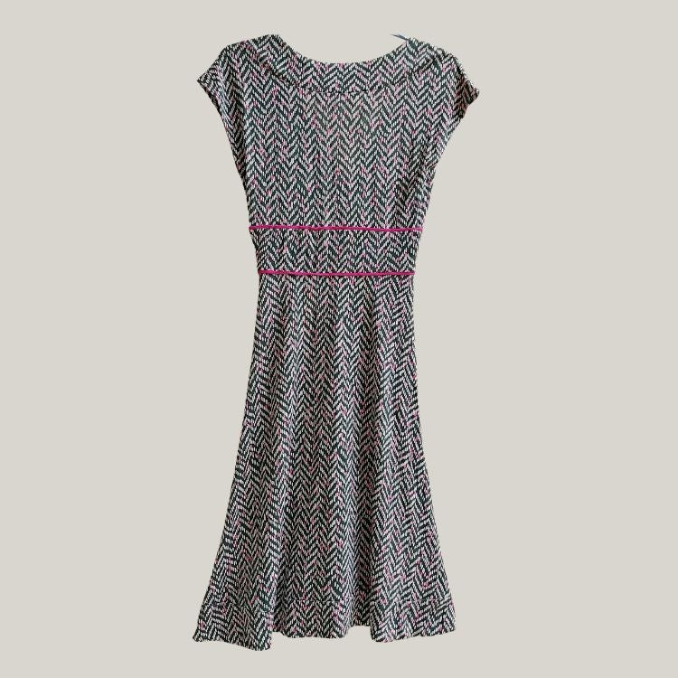 Vintage Army Green V-neck Dress