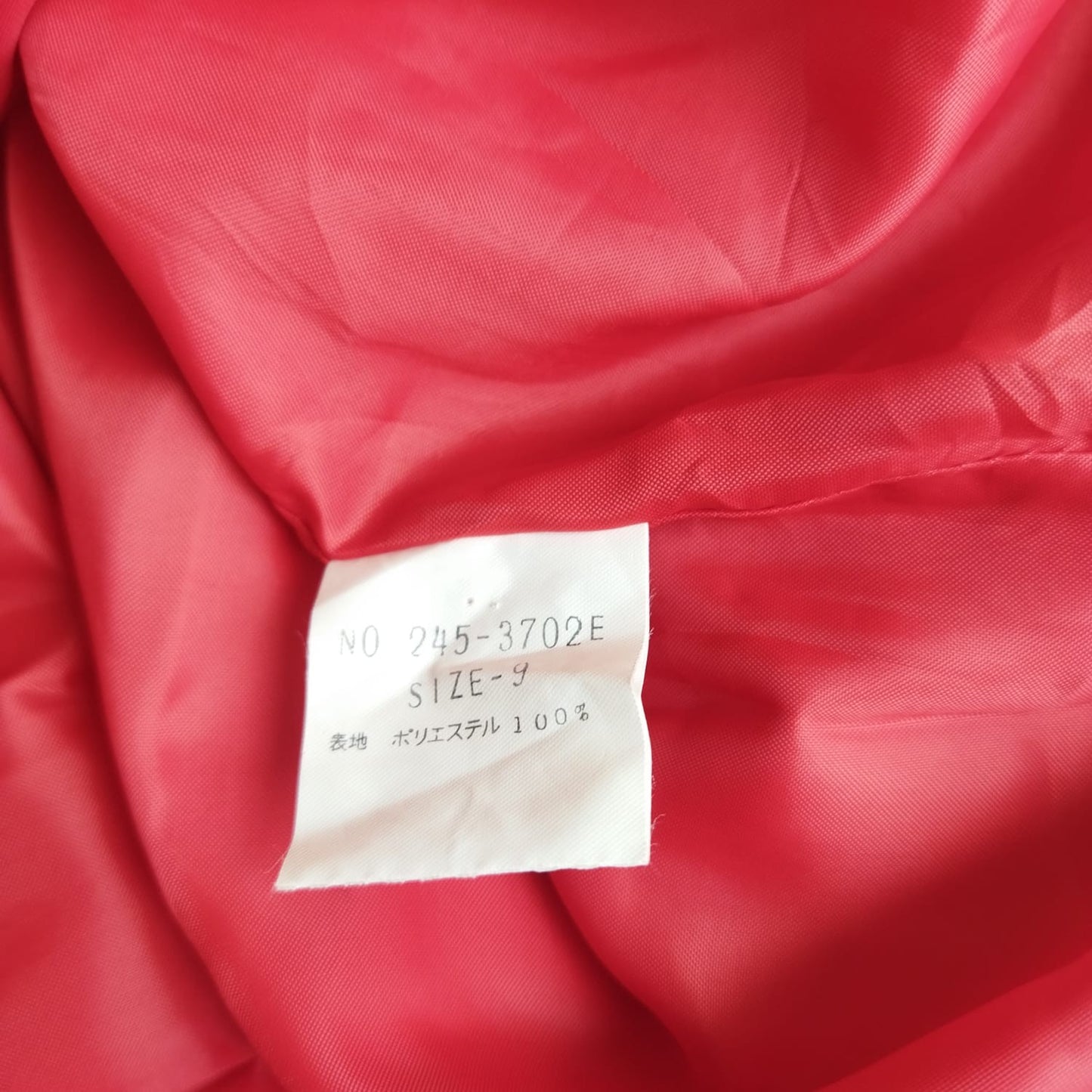 Vintage Red Two Pieces Dress