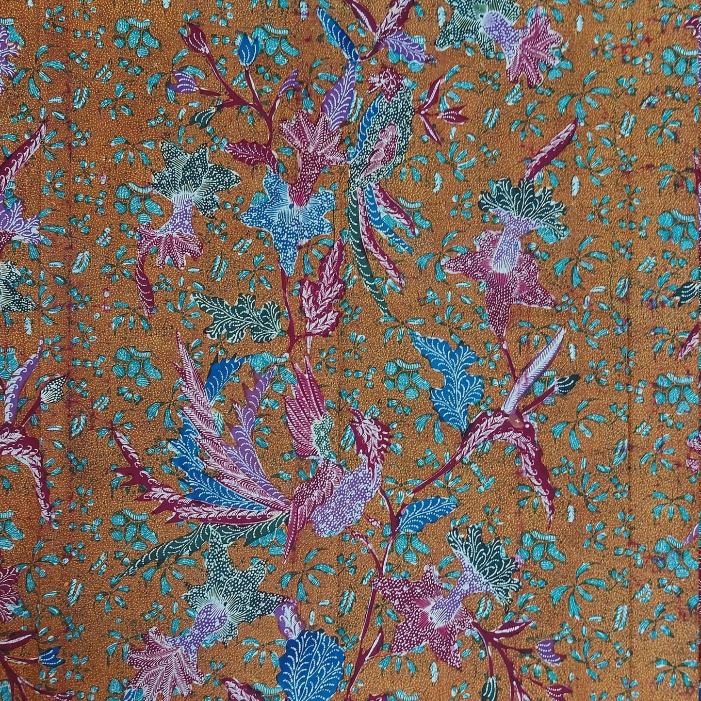 Vintage Indonesian Hand Drawn Batik Lawas Tiga Negri Semarangan Kain
