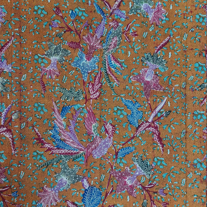 Vintage Indonesian Hand Drawn Batik Lawas Tiga Negri Semarangan Kain