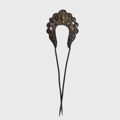 Vintage Single Black Hairpin