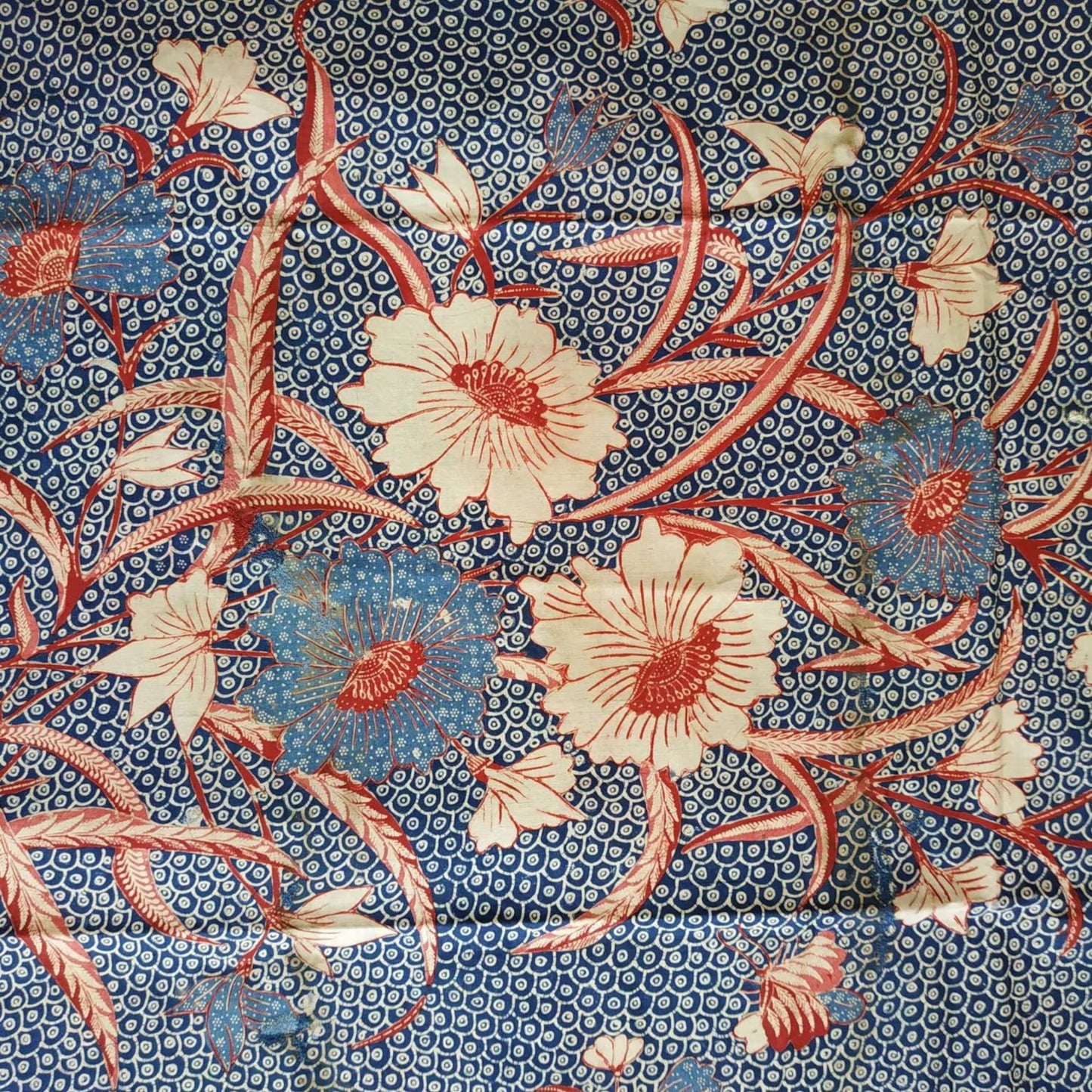 Vintage 50s Bangbiron Dutch Style Buketan Batik Saroong