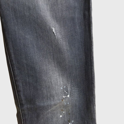 Vintage Gray Denim Made In Italy