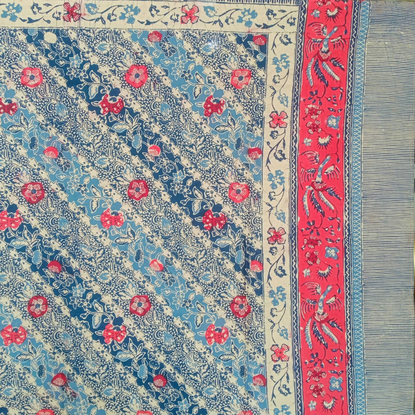 1980s Tumpal Pasung Lereng Saroong Shawl