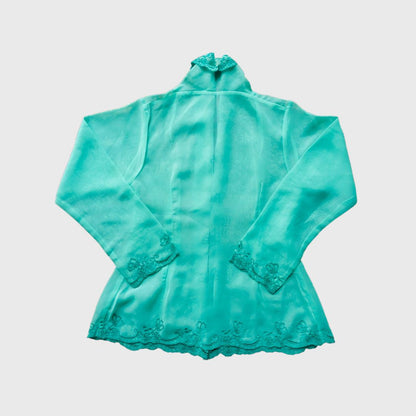 Vintage Green Neon Encim Kebaya