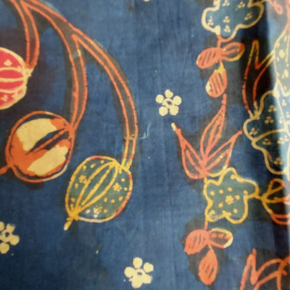 Vintage 1940’s Navy Fruit Dutch Saroong