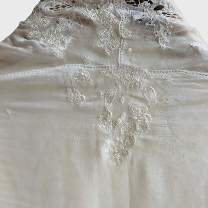 Vintage White Kerancang Kebaya