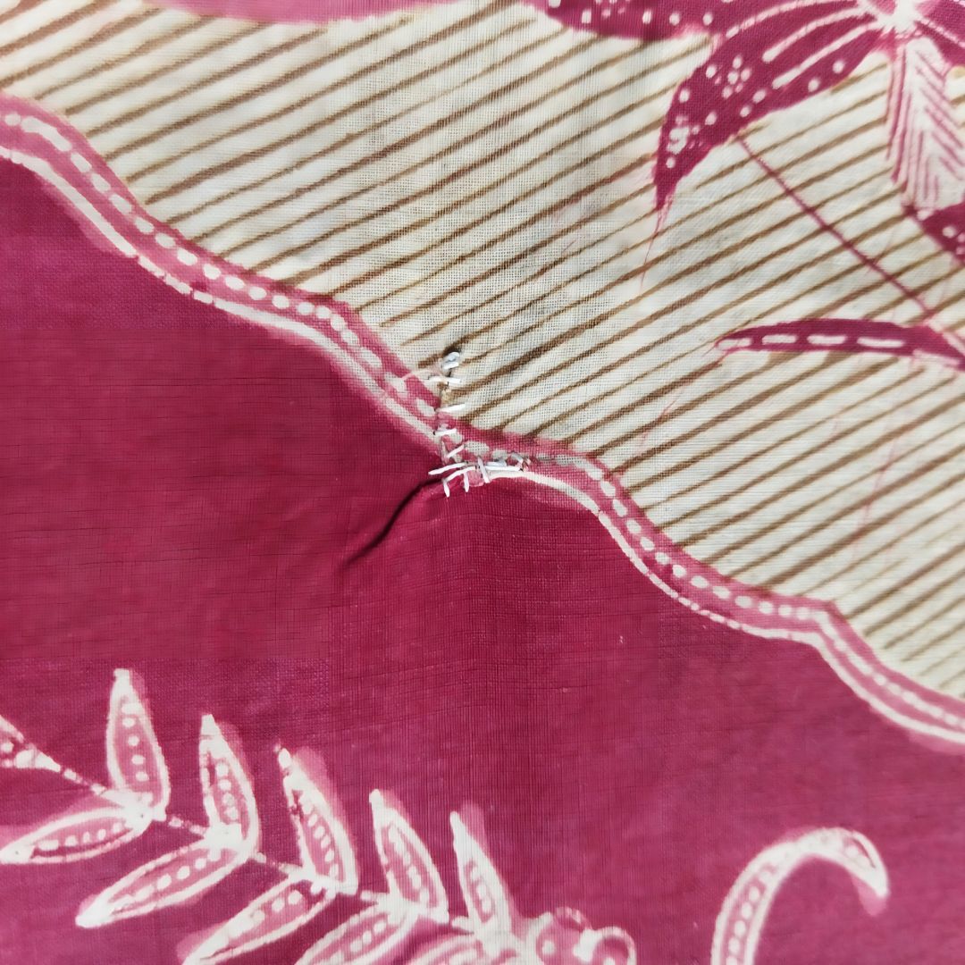 Vintage 1940s Tumpal Lereng Buketan Dutch Saroong